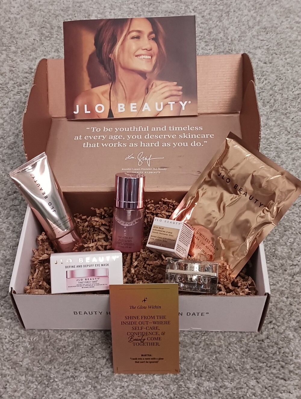 JLO BEAUTY Skincare 7 PRODUCTS KIT - NEW